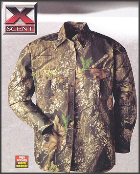 Camo Hunting Shirt L Weight