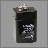 6 VOLT 5 AMP HR RECHARGEABLE LANTERN BATTERY