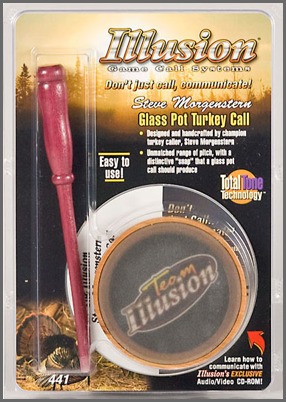 Turkey Pot Call System Glass