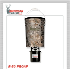 50 LB. HANGING FEEDER W/RD-KIT PRO / REALTREE AP CAMO.